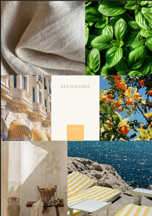 Mandarine Basilic poudre de linge purifiante et parfumante